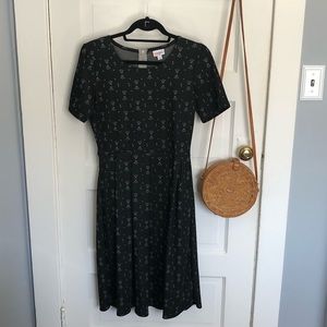 Lularoe L Black Amelia